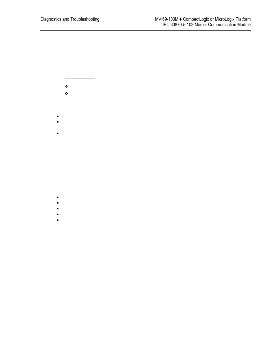 Diagnostics and troubleshooting, Reading status data from the module, E 51) | 4 diagnostics and troubleshooting | ProSoft Technology MVI69-103M User Manual | Page 51 / 131