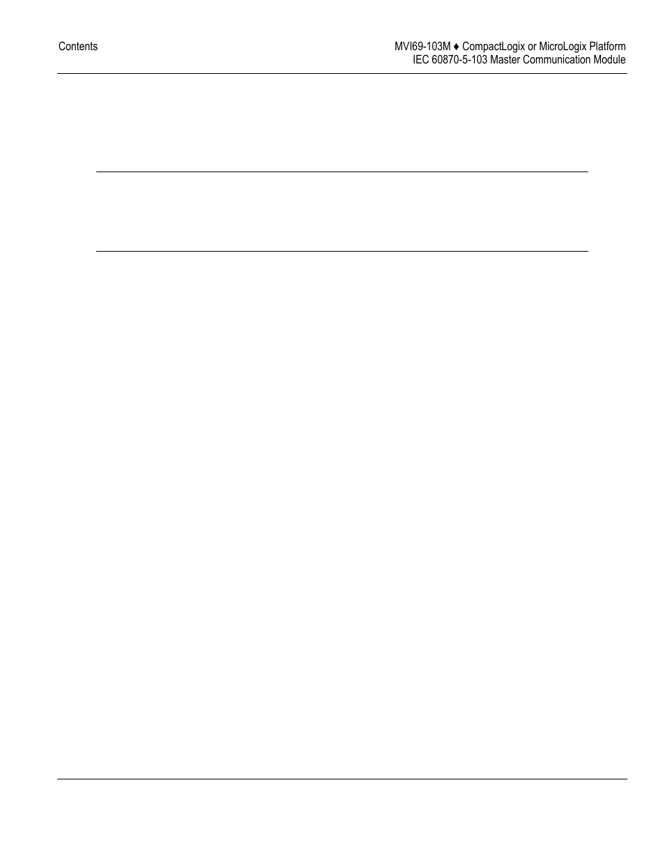 ProSoft Technology MVI69-103M User Manual | Page 6 / 131