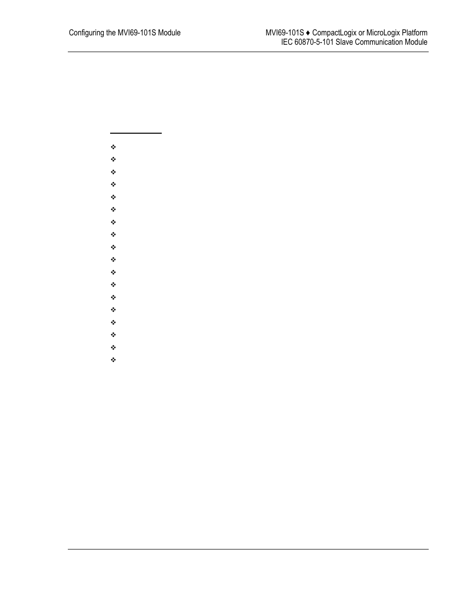 Configuring the mvi69-101s module, Prosoft configuration builder | ProSoft Technology MVI69-101S User Manual | Page 21 / 149