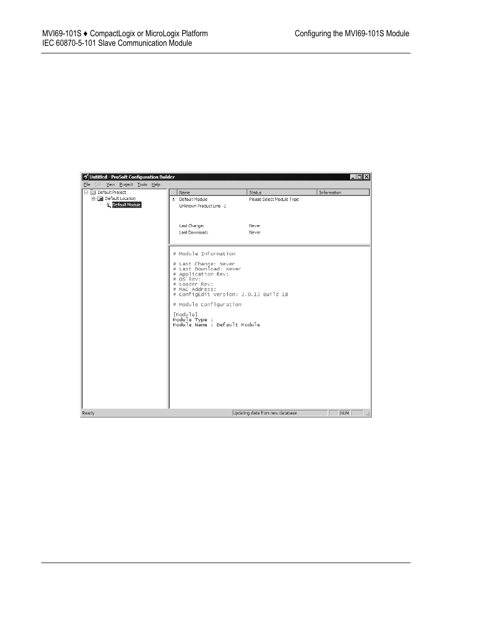 Set up the project | ProSoft Technology MVI69-101S User Manual | Page 22 / 149