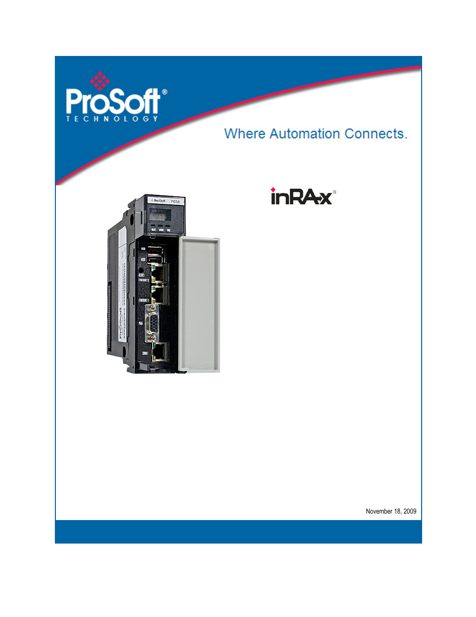 ProSoft Technology PC56-OPC User Manual | 34 pages