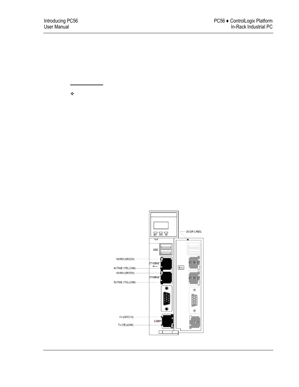 Introducing pc56, Pc56 overview, 2 introducing pc56 | ProSoft Technology PC56-OPC User Manual | Page 11 / 34