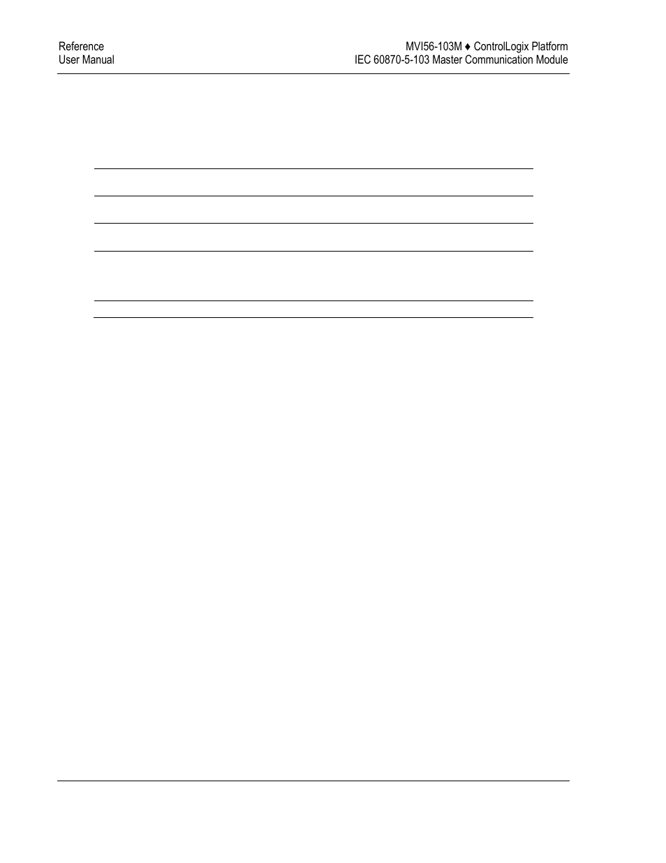 ProSoft Technology MVI56-103M User Manual | Page 106 / 152
