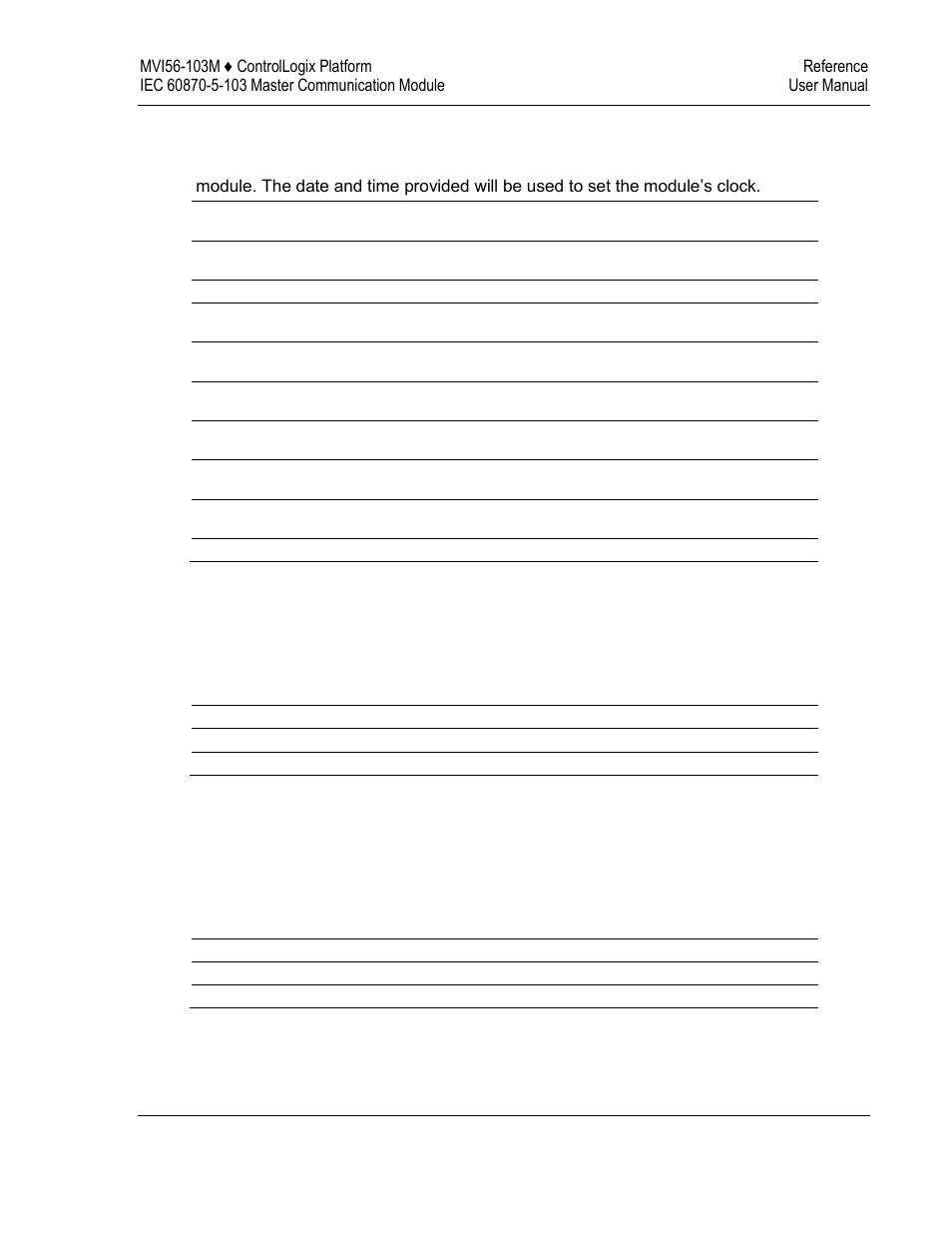 ProSoft Technology MVI56-103M User Manual | Page 111 / 152