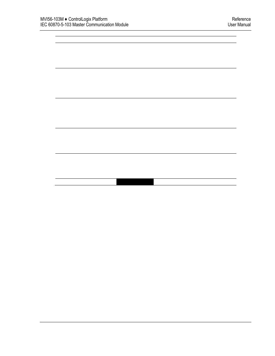 ProSoft Technology MVI56-103M User Manual | Page 121 / 152