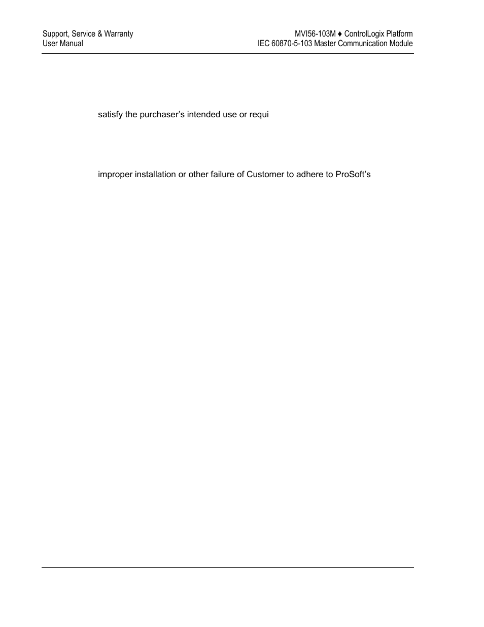 ProSoft Technology MVI56-103M User Manual | Page 146 / 152