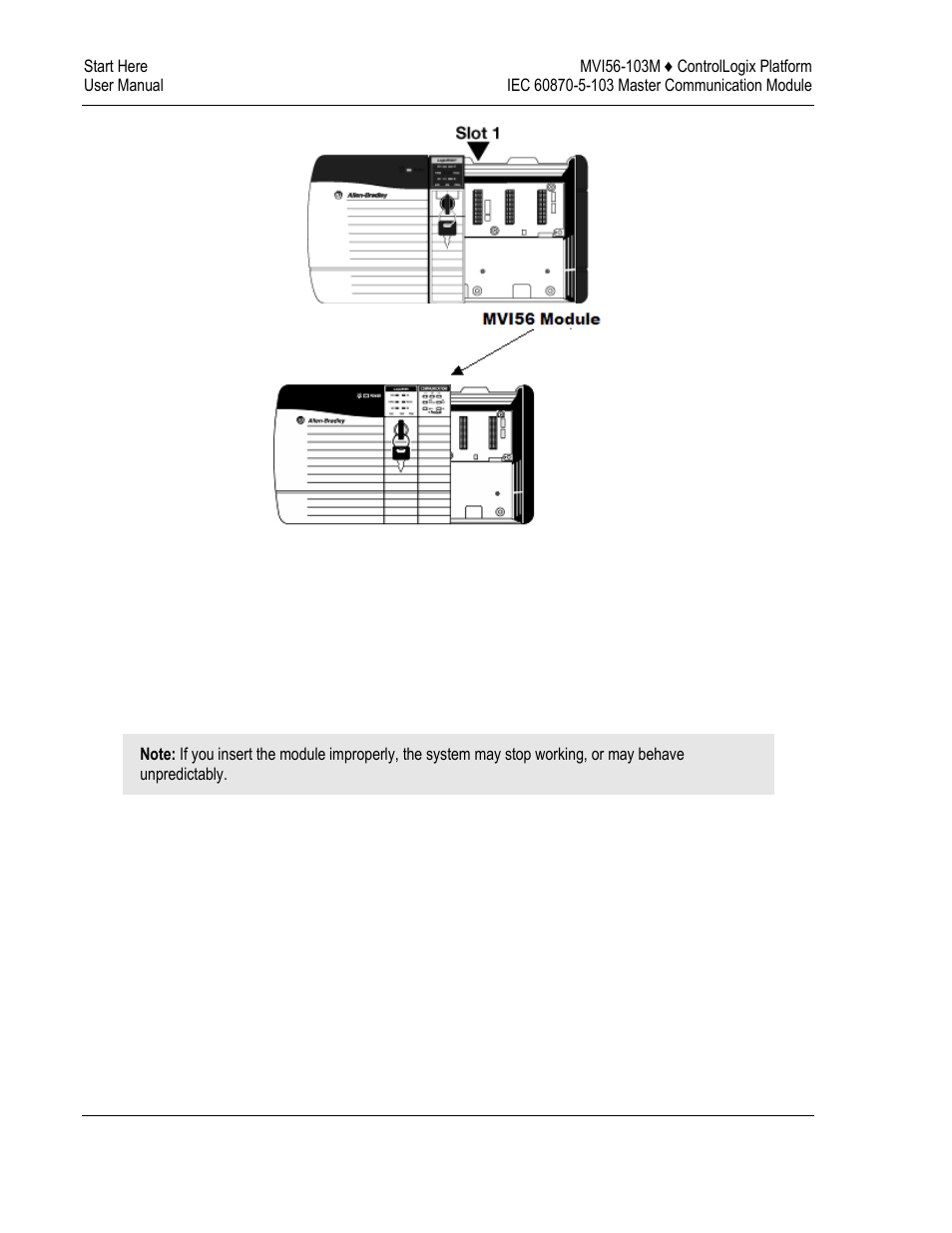 ProSoft Technology MVI56-103M User Manual | Page 16 / 152