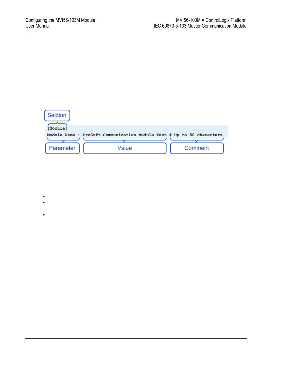 Configuration file | ProSoft Technology MVI56-103M User Manual | Page 24 / 152