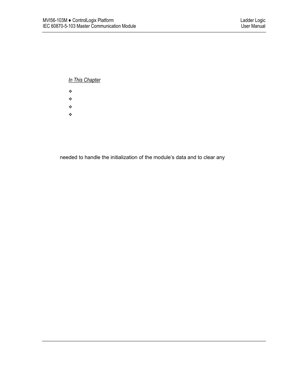 3ladder logic | ProSoft Technology MVI56-103M User Manual | Page 55 / 152