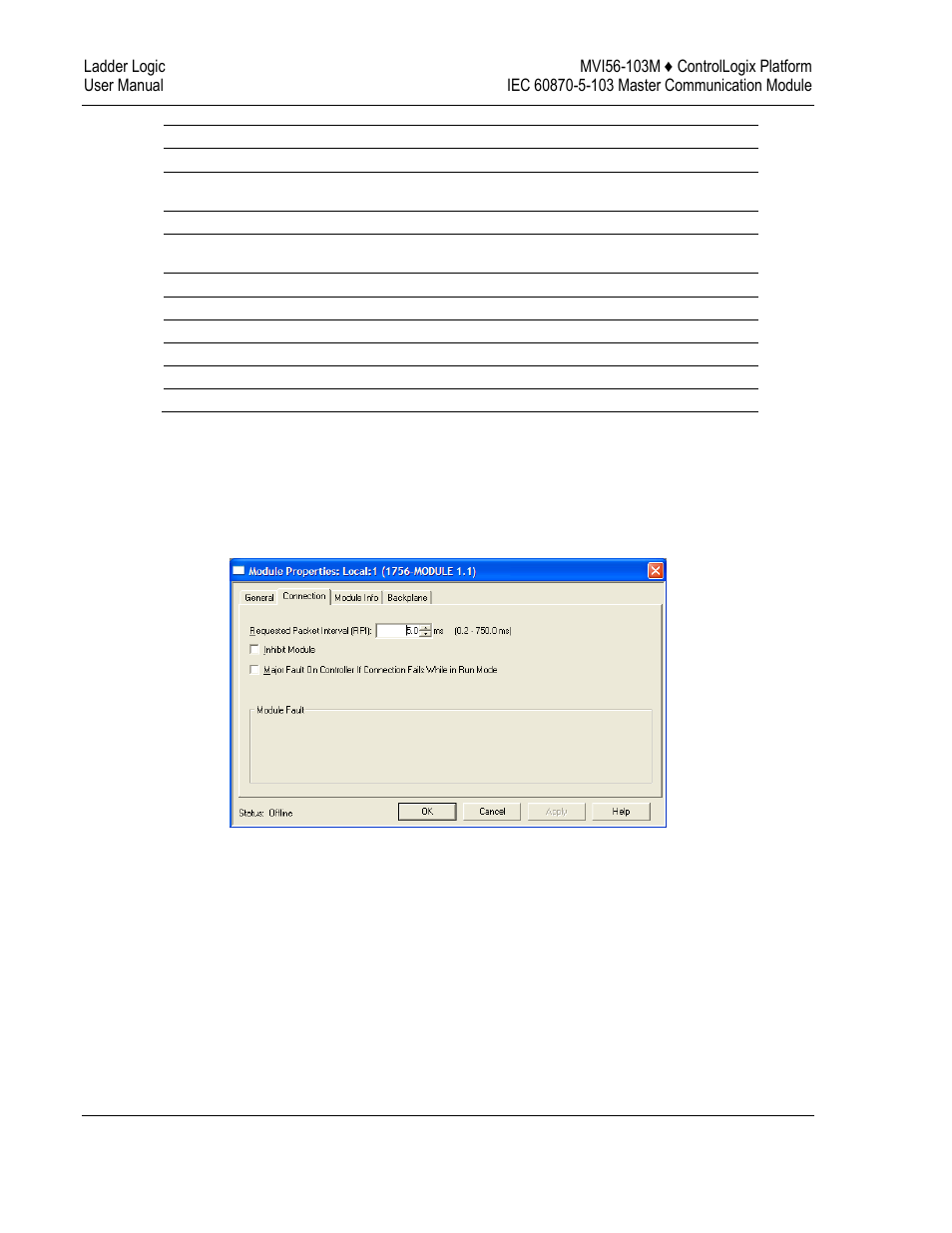 ProSoft Technology MVI56-103M User Manual | Page 64 / 152