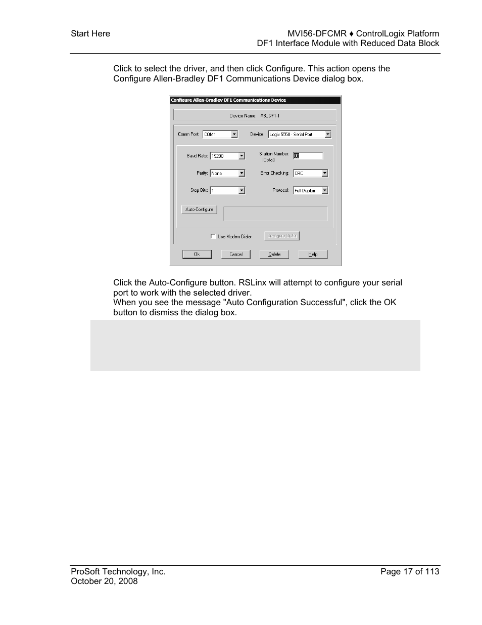 ProSoft Technology MVI56-DFCMR User Manual | Page 17 / 113