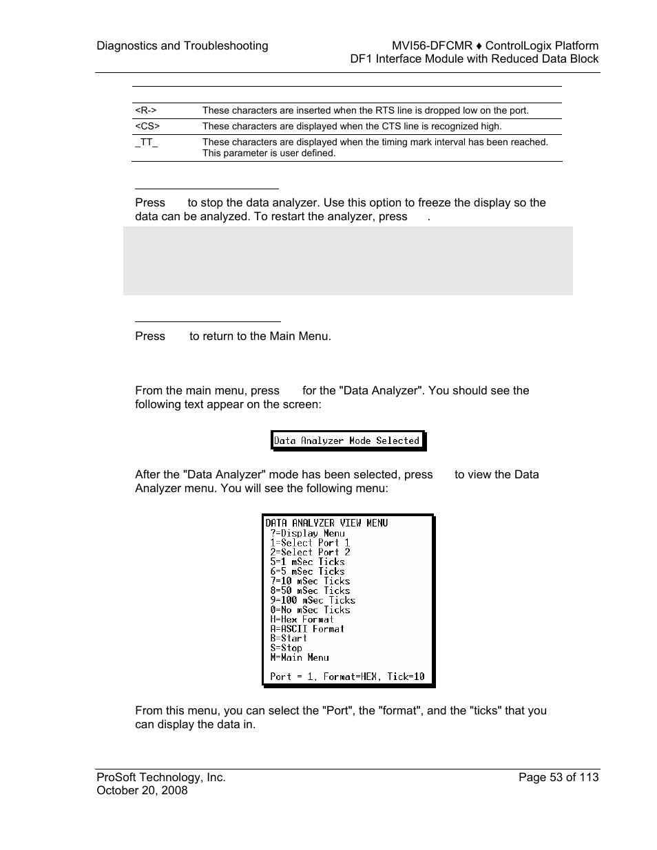 ProSoft Technology MVI56-DFCMR User Manual | Page 53 / 113