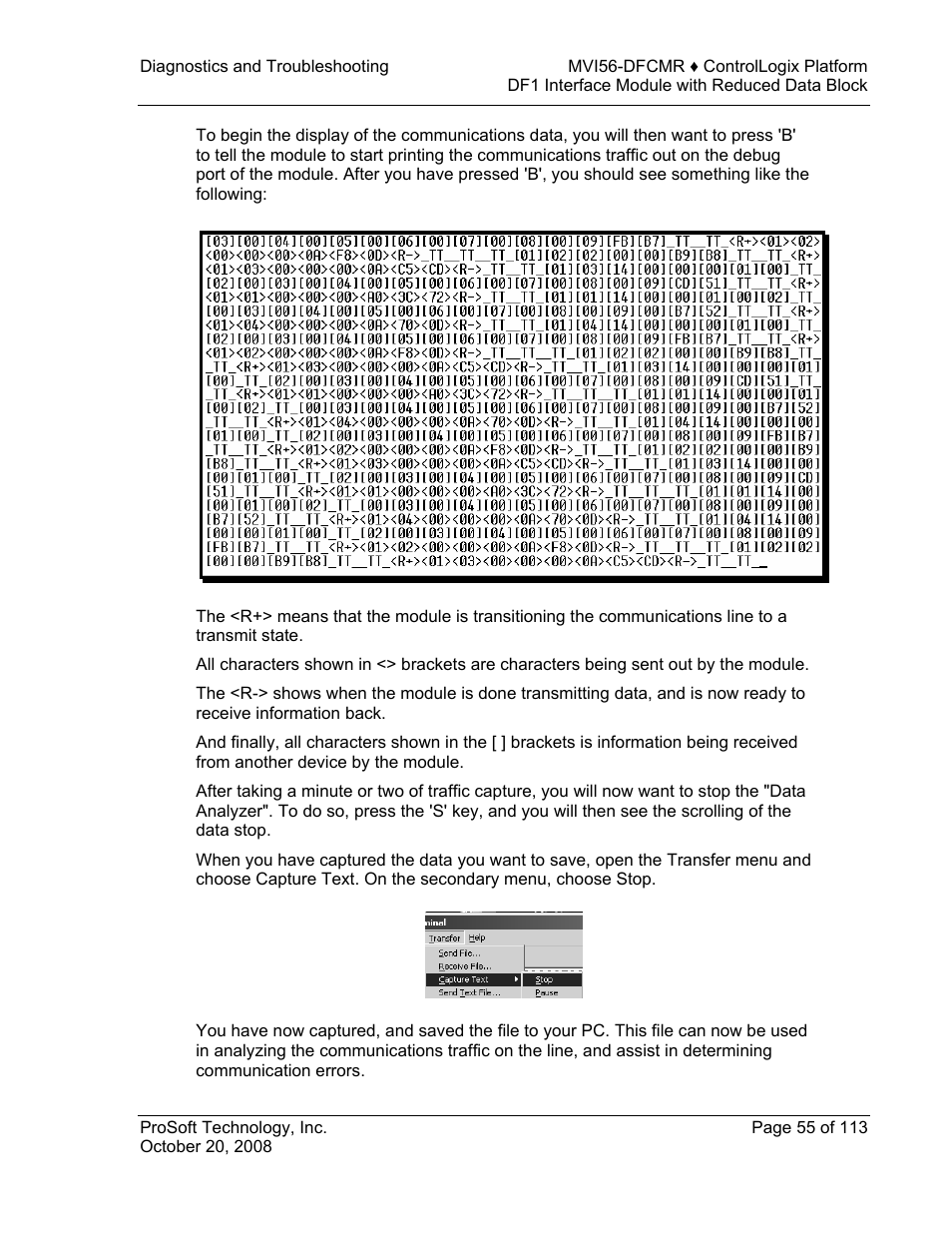 ProSoft Technology MVI56-DFCMR User Manual | Page 55 / 113