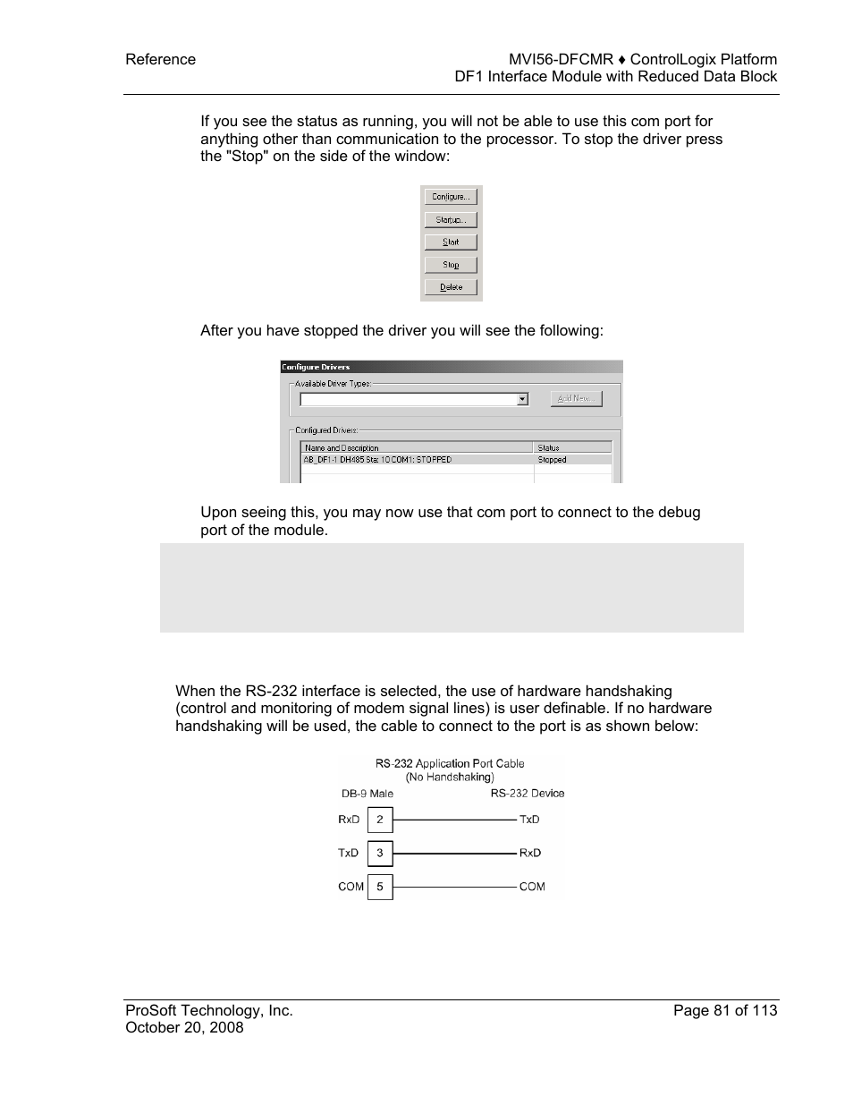 ProSoft Technology MVI56-DFCMR User Manual | Page 81 / 113