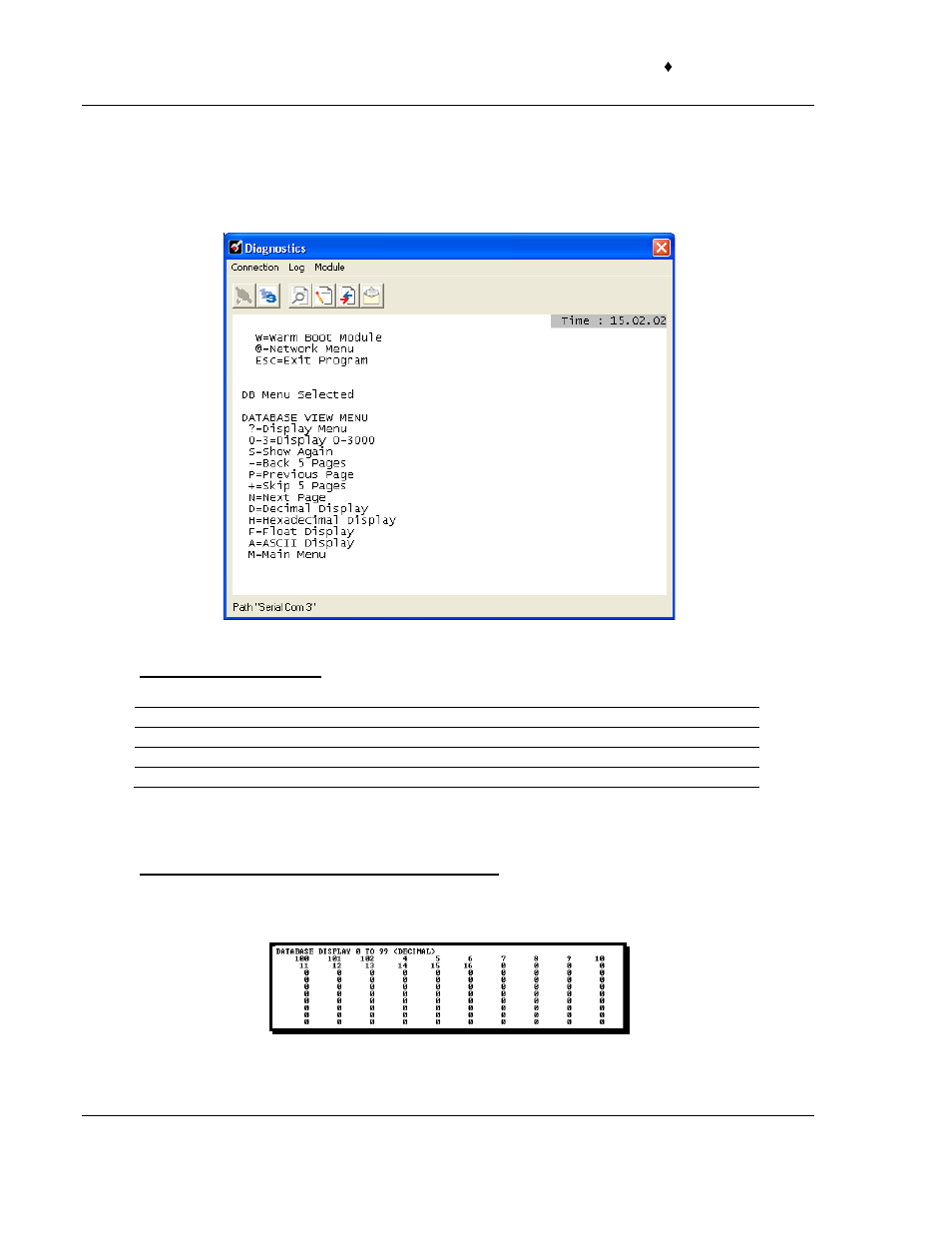 Database view menu | ProSoft Technology MVI56-LTQ User Manual | Page 52 / 98
