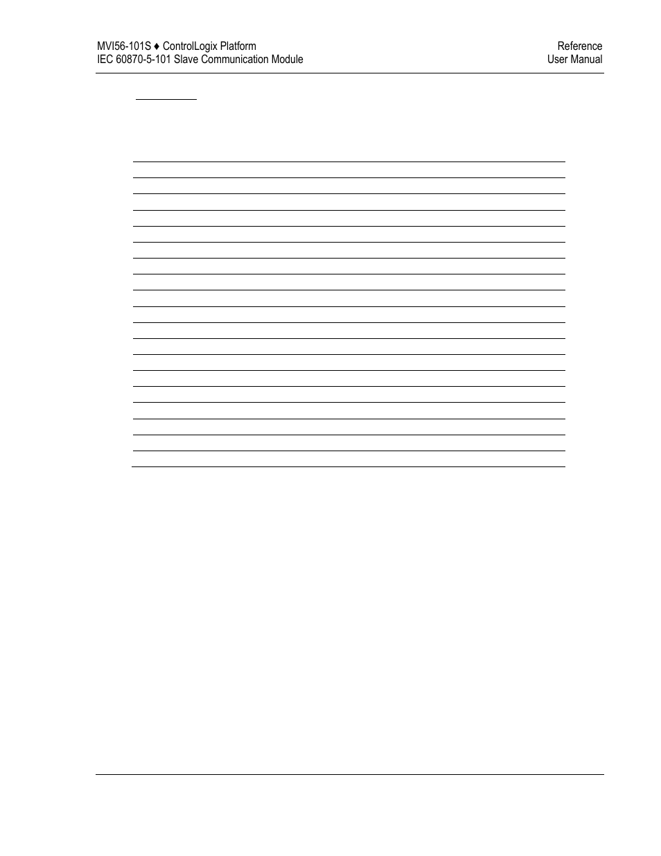ProSoft Technology MVI56-101S User Manual | Page 101 / 193