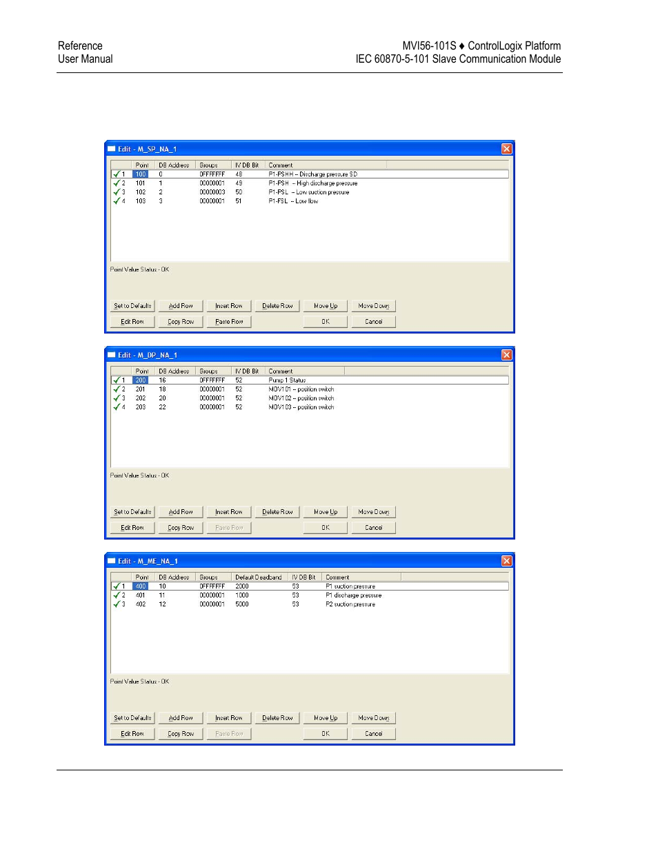ProSoft Technology MVI56-101S User Manual | Page 152 / 193