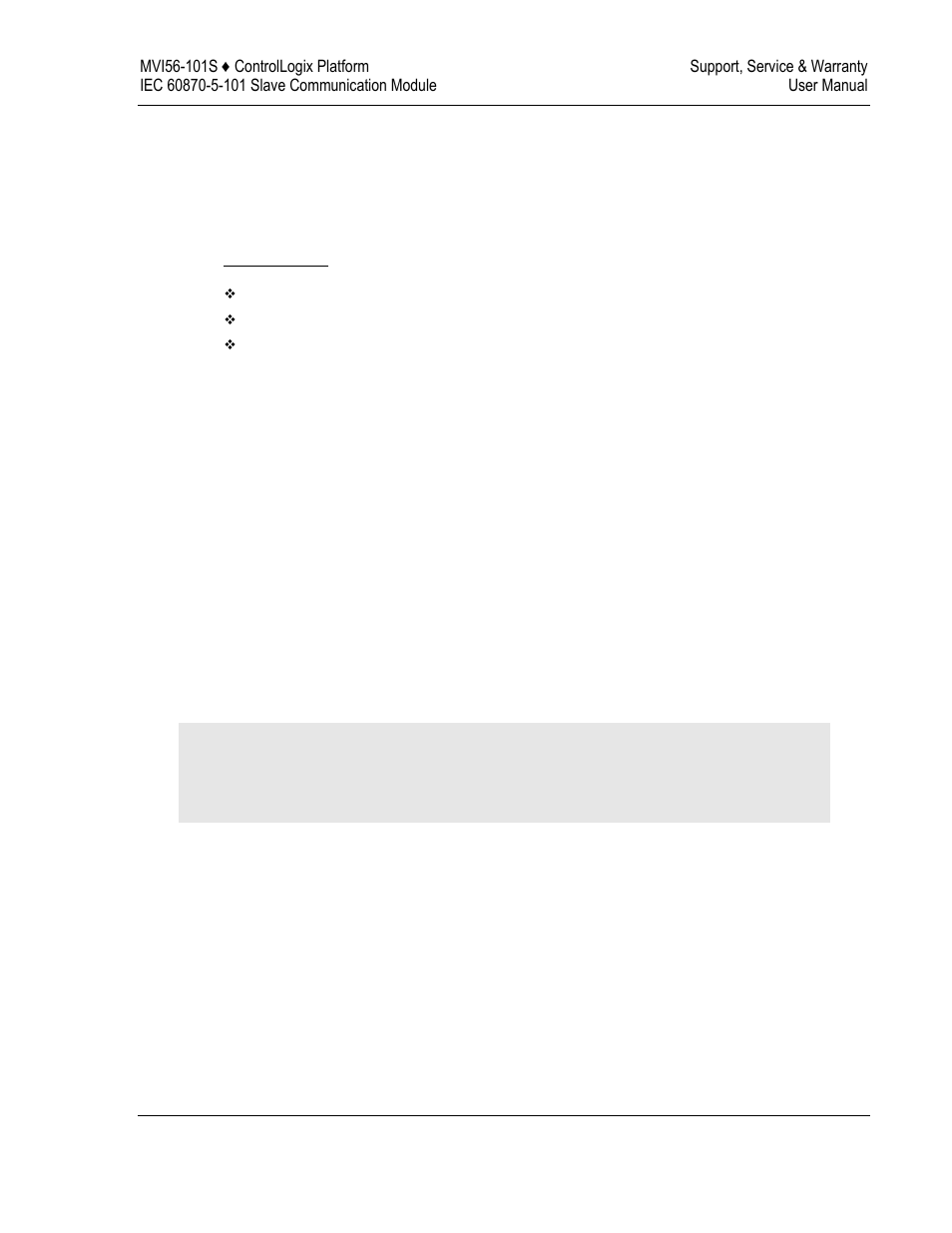 7support, service & warranty | ProSoft Technology MVI56-101S User Manual | Page 183 / 193