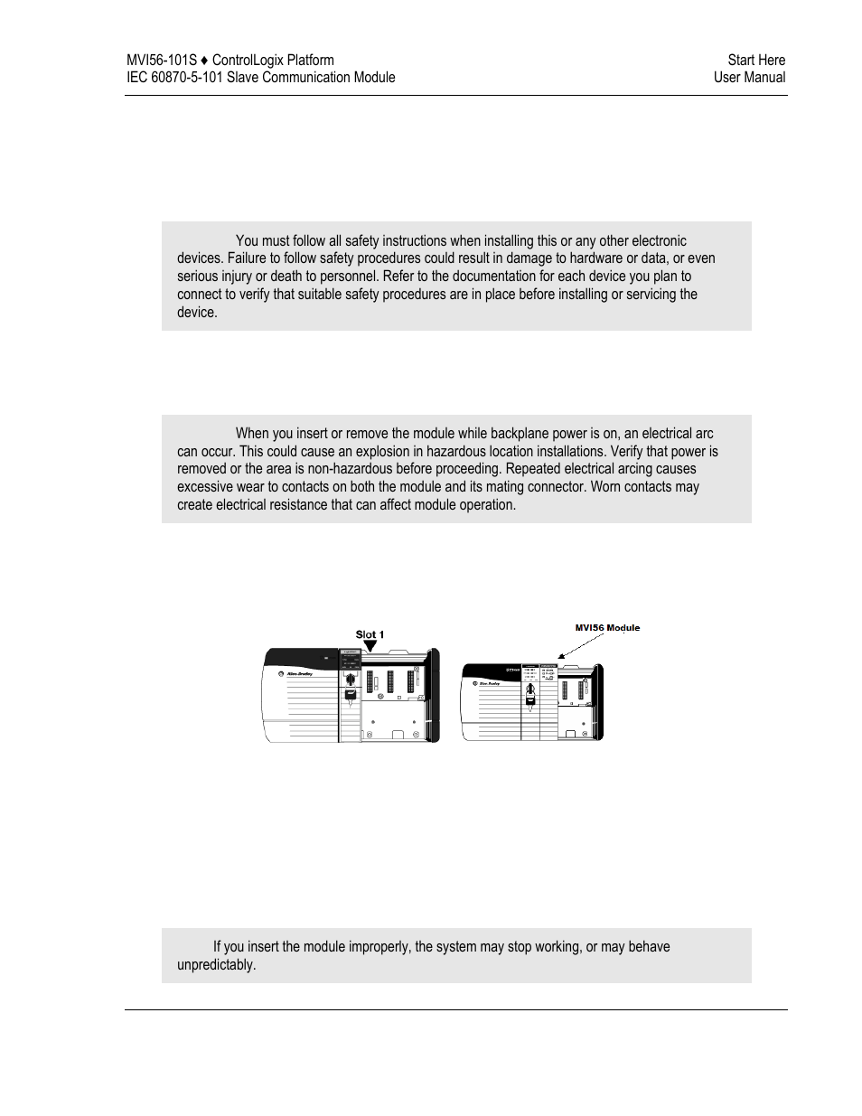 ProSoft Technology MVI56-101S User Manual | Page 19 / 193