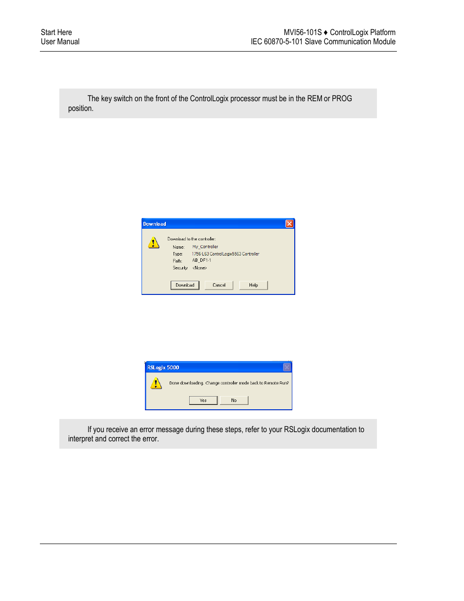 ProSoft Technology MVI56-101S User Manual | Page 26 / 193