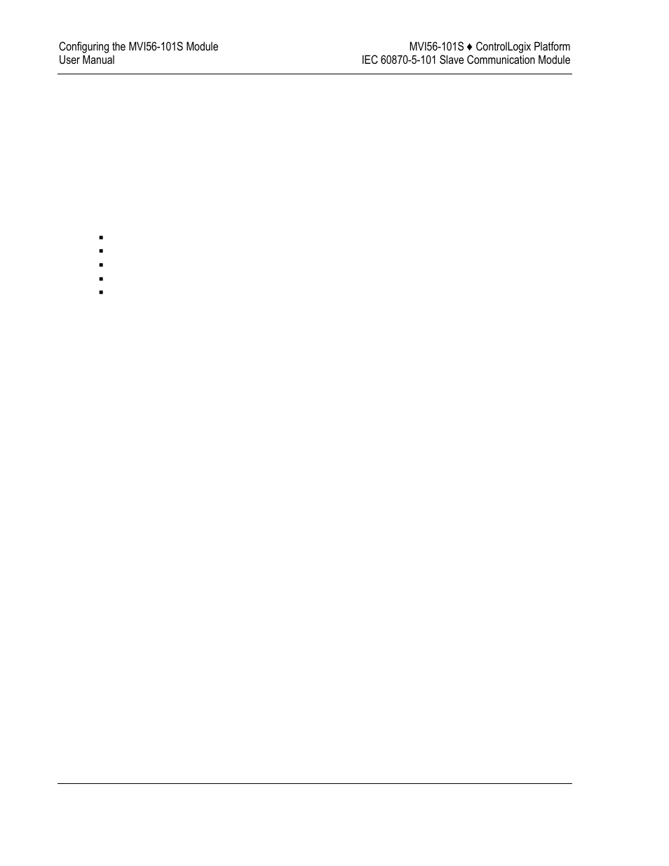 ProSoft Technology MVI56-101S User Manual | Page 62 / 193
