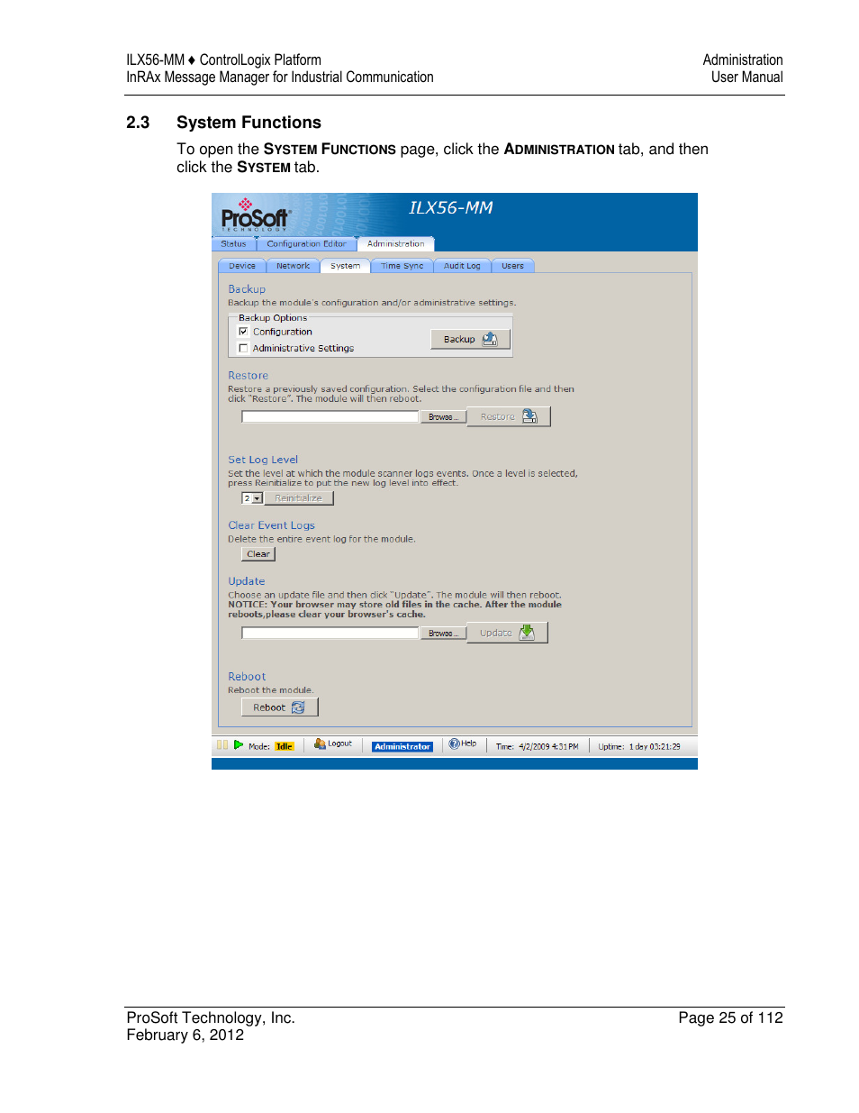 ProSoft Technology ILX56-MM User Manual | Page 25 / 112