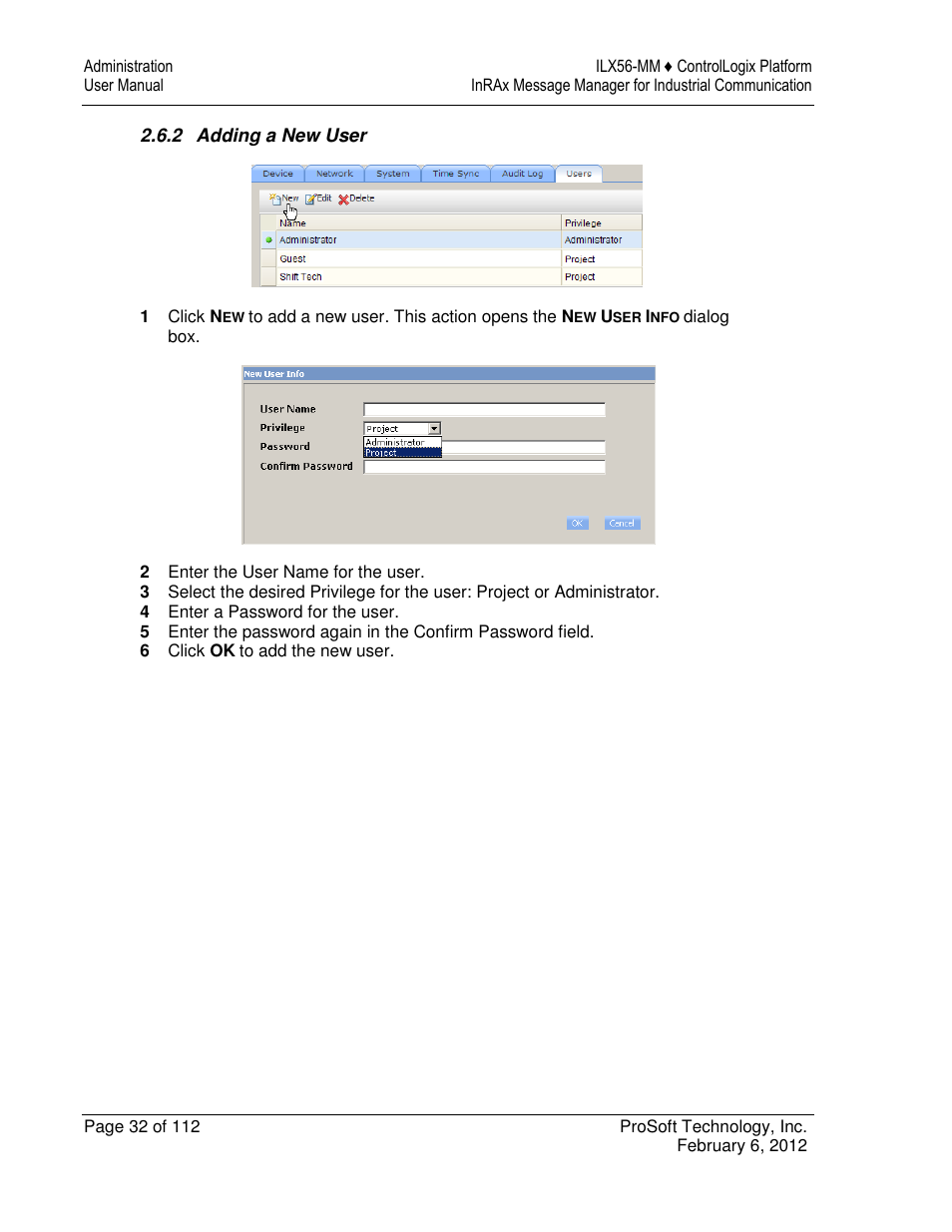 ProSoft Technology ILX56-MM User Manual | Page 32 / 112