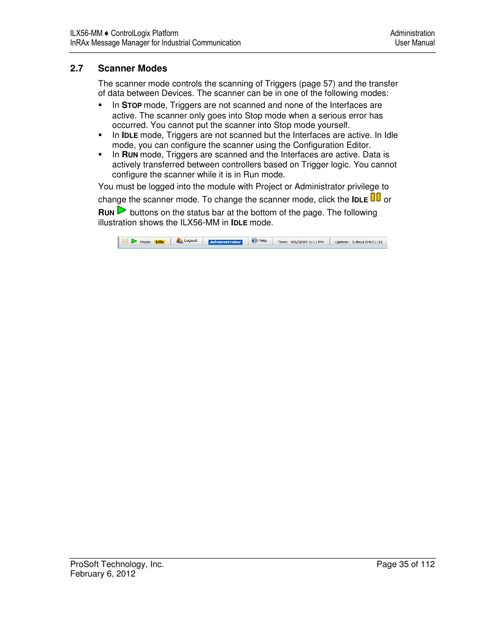 ProSoft Technology ILX56-MM User Manual | Page 35 / 112