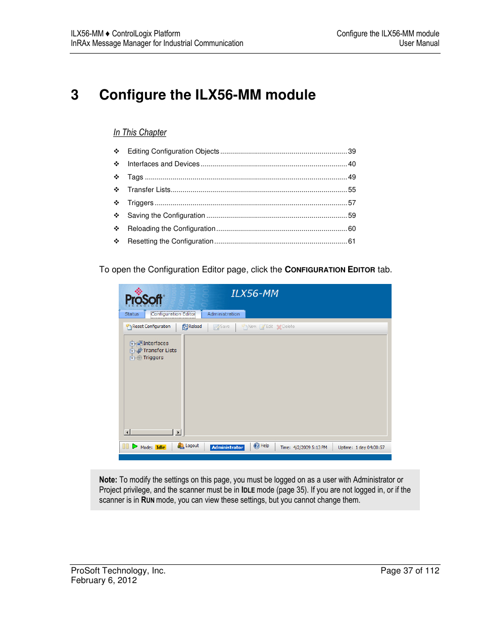 3configure the ilx56-mm module | ProSoft Technology ILX56-MM User Manual | Page 37 / 112