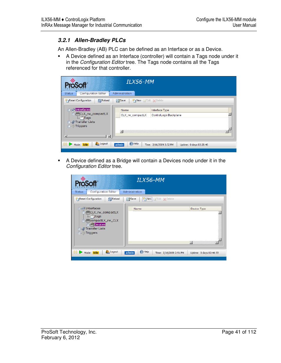 ProSoft Technology ILX56-MM User Manual | Page 41 / 112