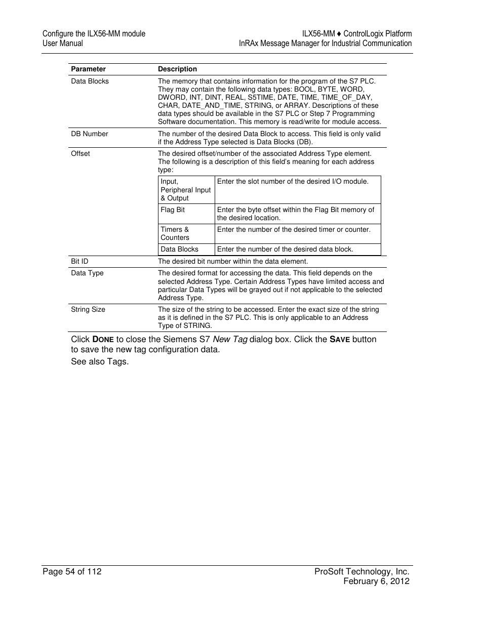 ProSoft Technology ILX56-MM User Manual | Page 54 / 112