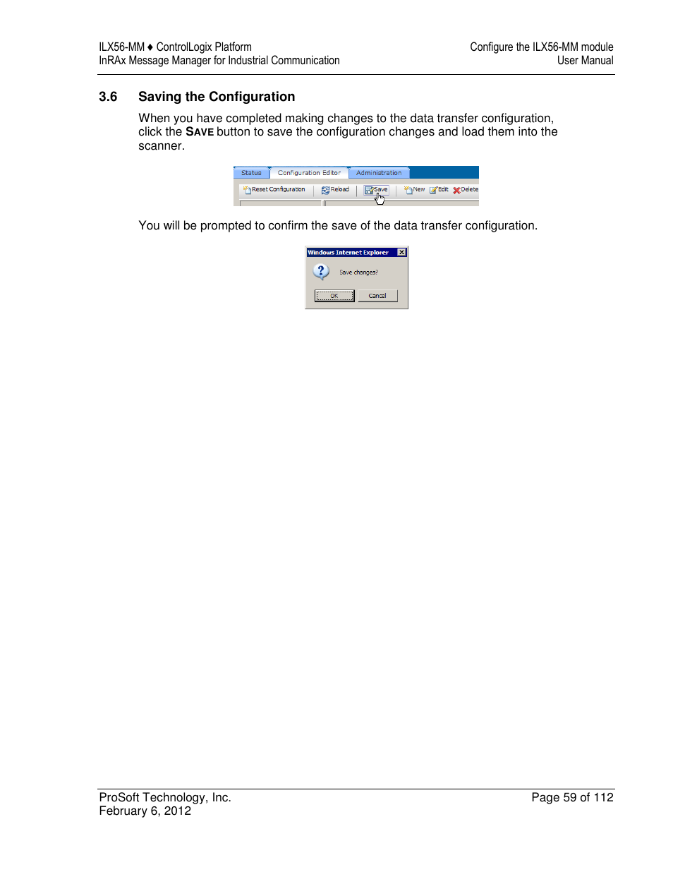 ProSoft Technology ILX56-MM User Manual | Page 59 / 112
