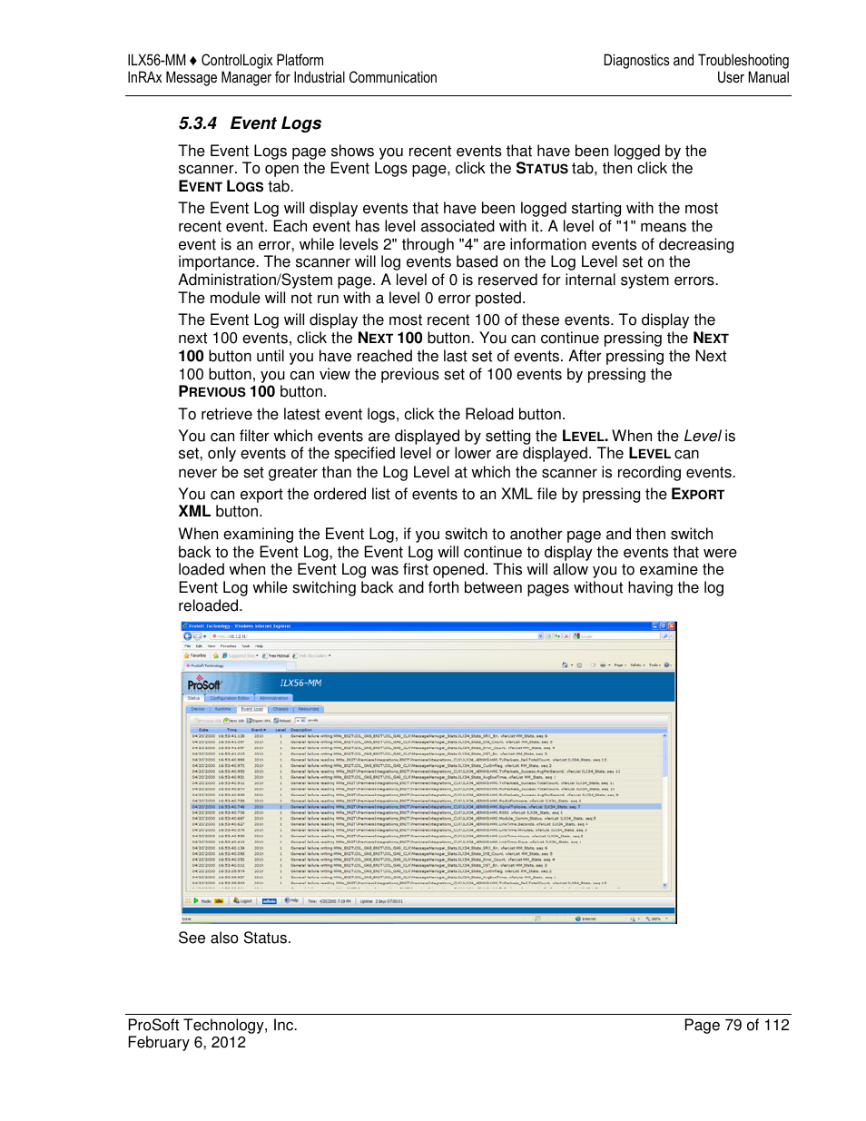 ProSoft Technology ILX56-MM User Manual | Page 79 / 112