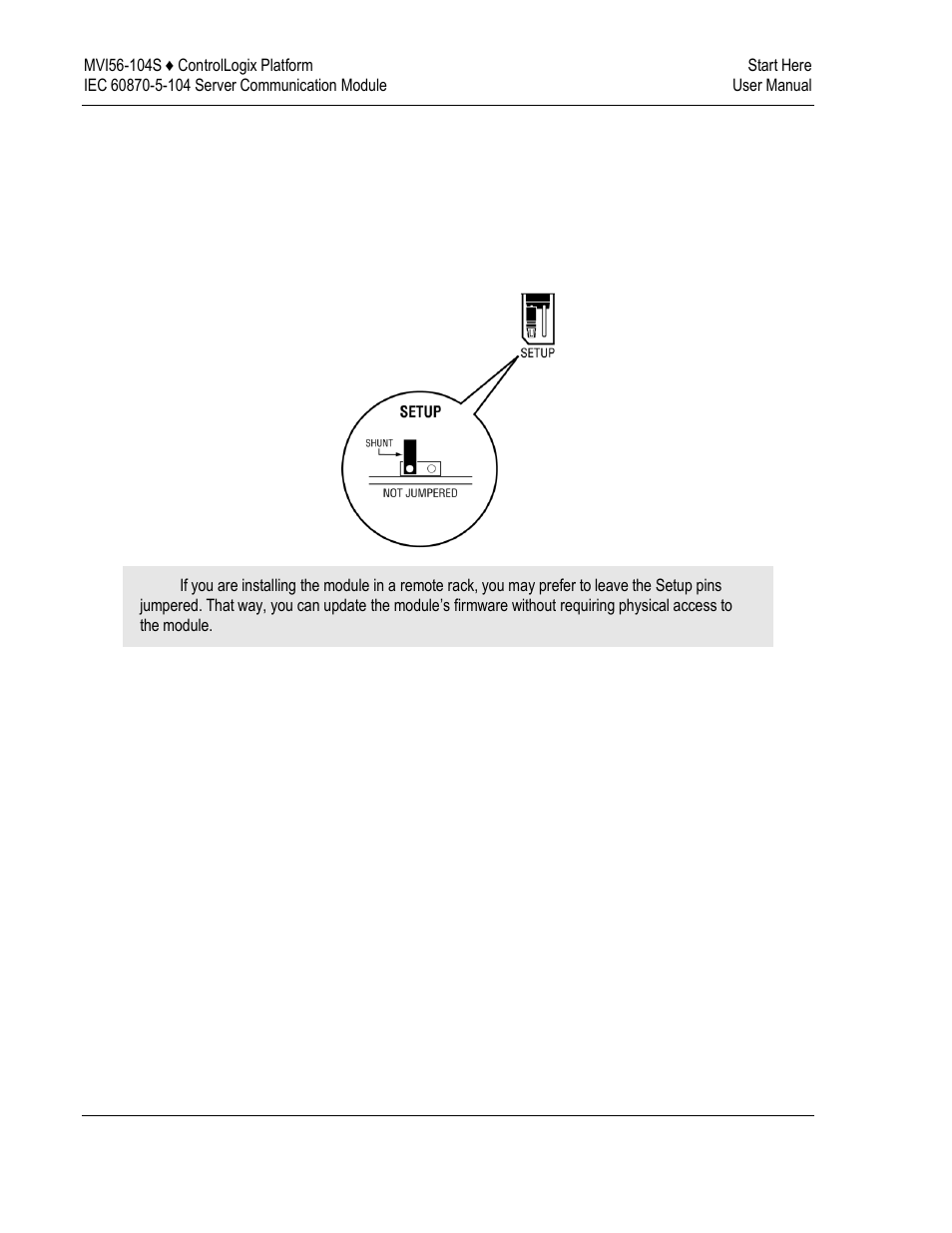 Setting jumpers | ProSoft Technology MVI56-104S User Manual | Page 12 / 188