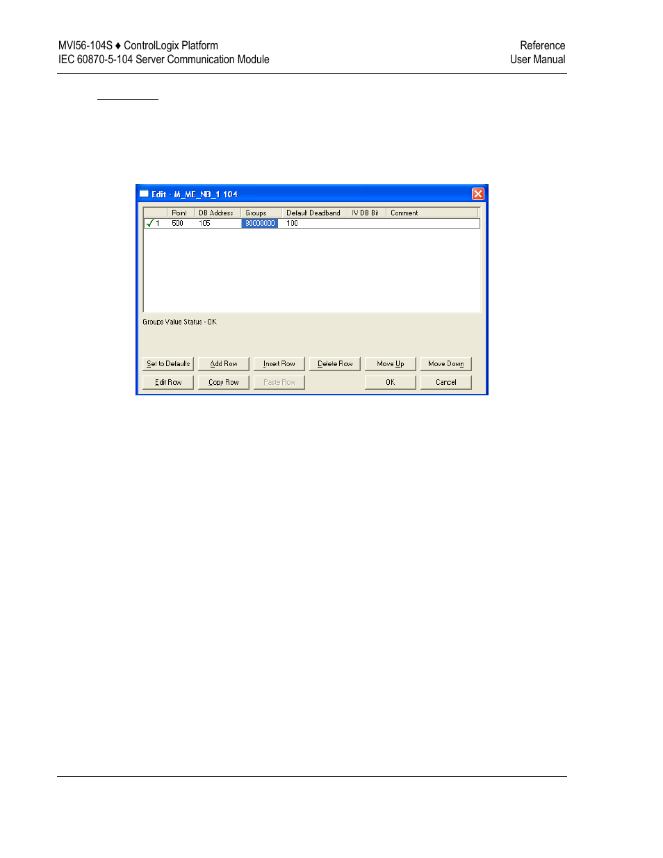 ProSoft Technology MVI56-104S User Manual | Page 132 / 188