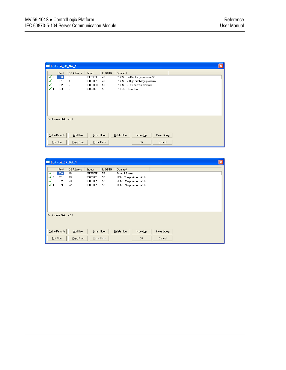 ProSoft Technology MVI56-104S User Manual | Page 140 / 188