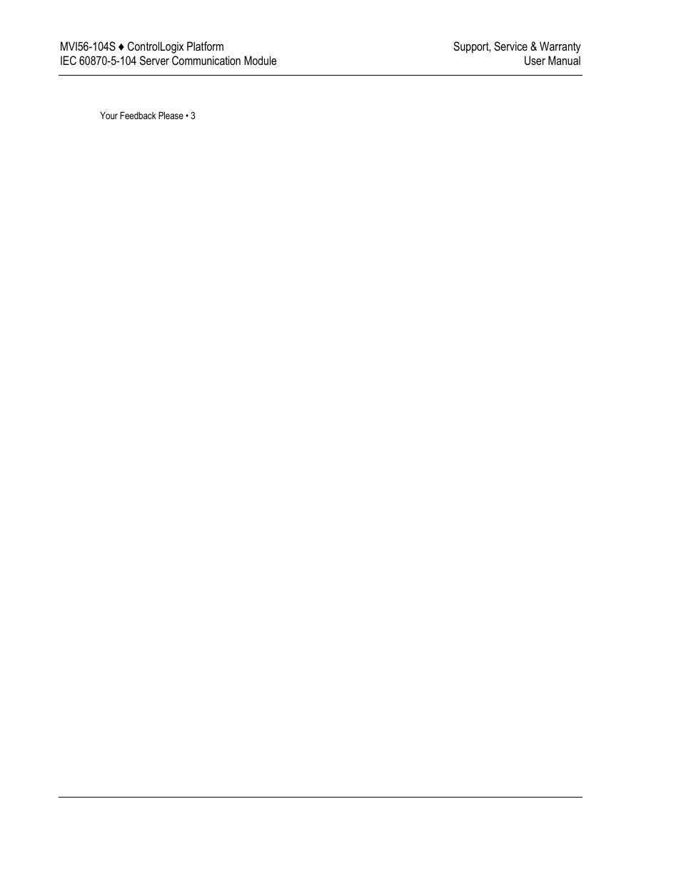 ProSoft Technology MVI56-104S User Manual | Page 188 / 188