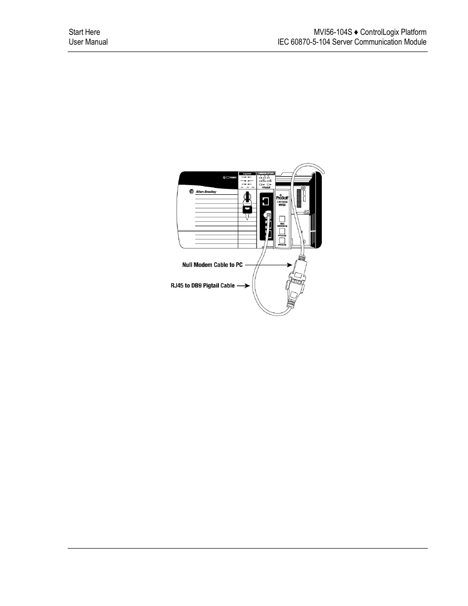 Connect your pc to the module | ProSoft Technology MVI56-104S User Manual | Page 21 / 188