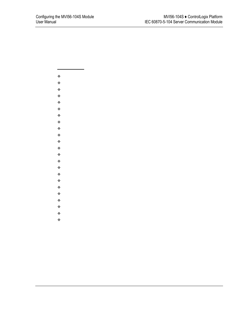 ProSoft Technology MVI56-104S User Manual | Page 23 / 188