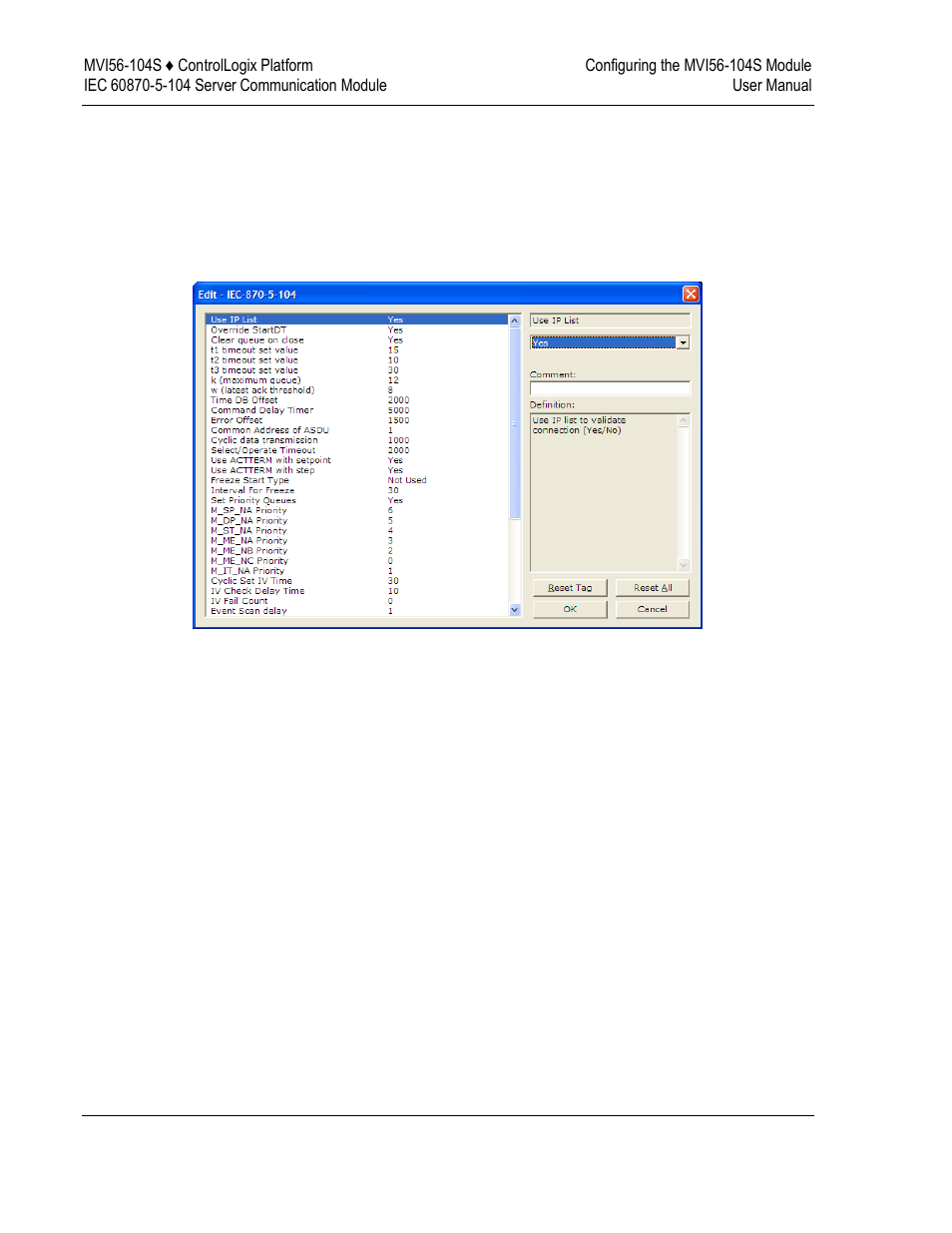 Iec-870-5-104 | ProSoft Technology MVI56-104S User Manual | Page 32 / 188