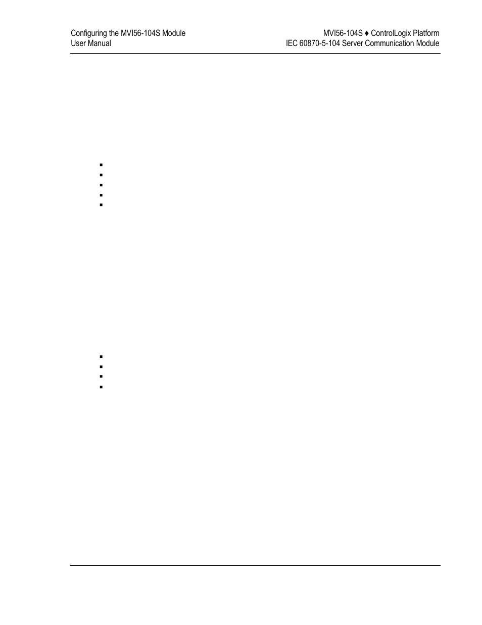 M_me_nc_1 104, M_it_na_1 104 | ProSoft Technology MVI56-104S User Manual | Page 45 / 188
