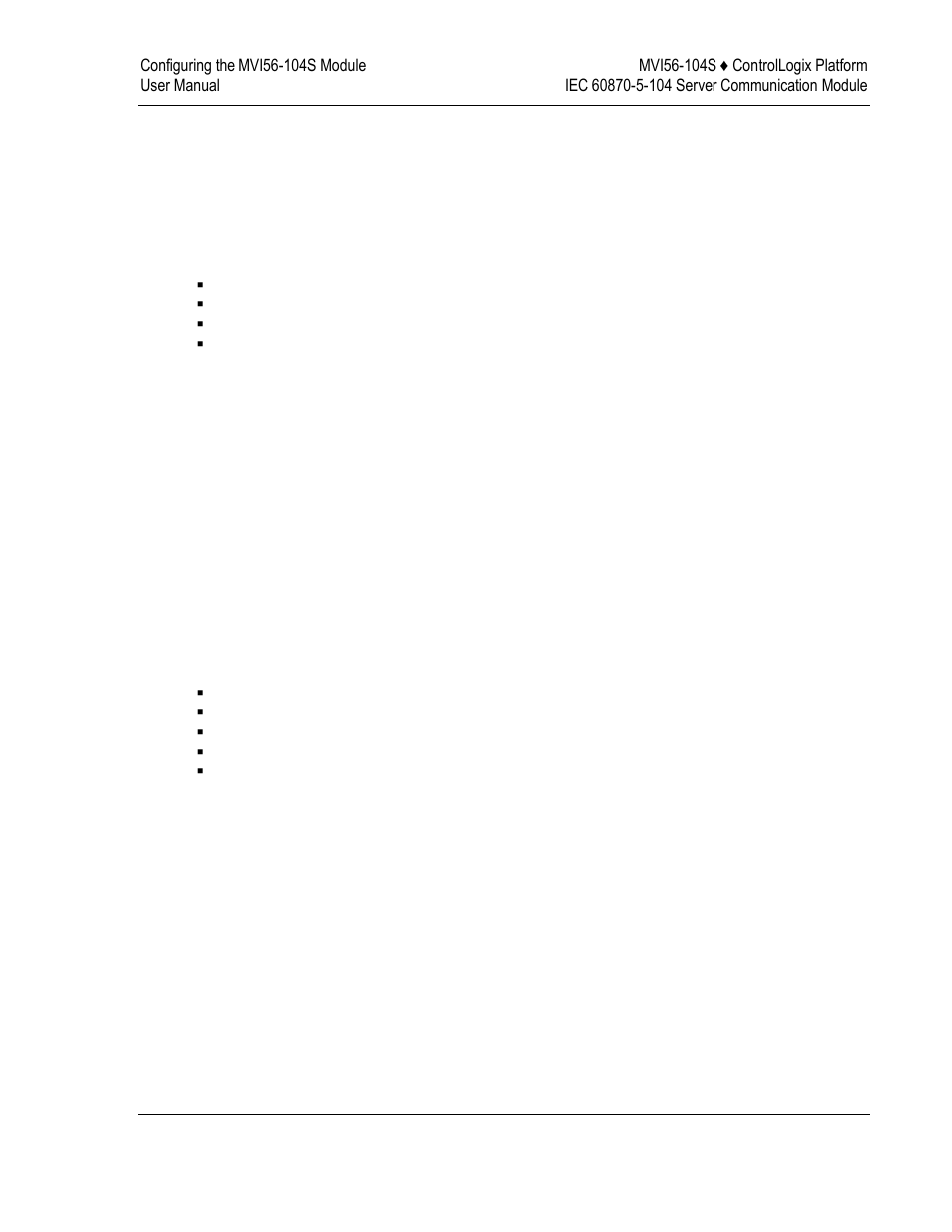 C_rc_na_1 104, C_se_na_1 104 | ProSoft Technology MVI56-104S User Manual | Page 47 / 188