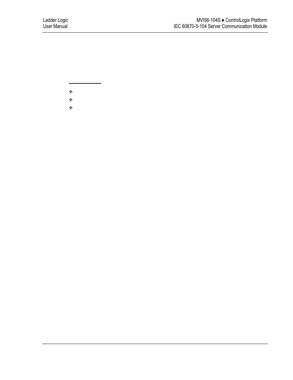 3 ladder logic | ProSoft Technology MVI56-104S User Manual | Page 55 / 188