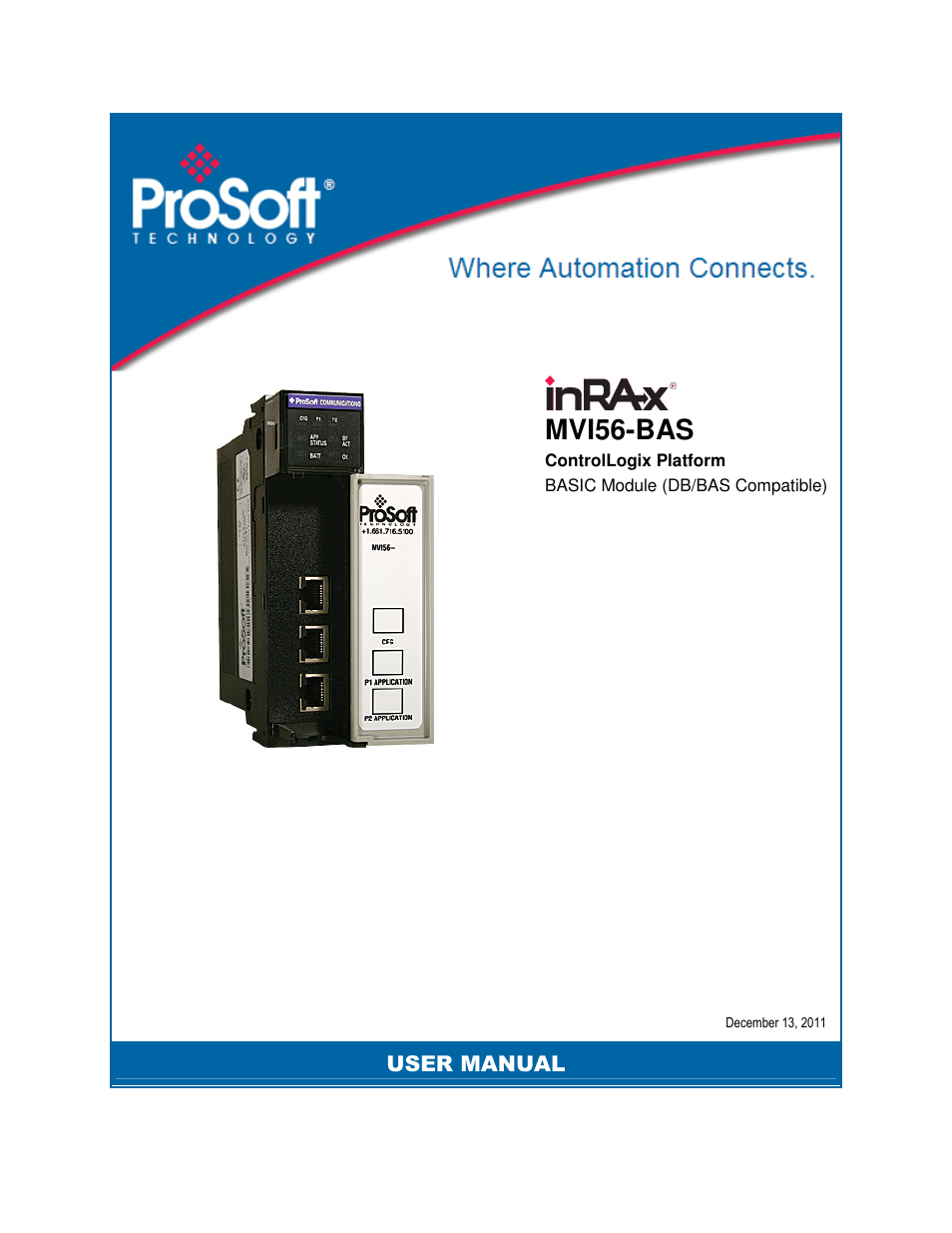 ProSoft Technology MVI56-BAS User Manual | 234 pages