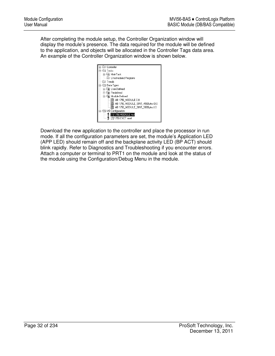 ProSoft Technology MVI56-BAS User Manual | Page 32 / 234