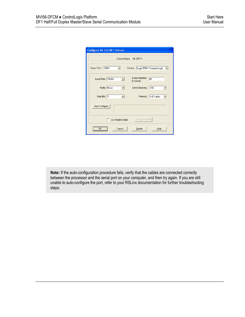 Connecting your pc to the module | ProSoft Technology MVI56-DFCM User Manual | Page 19 / 106