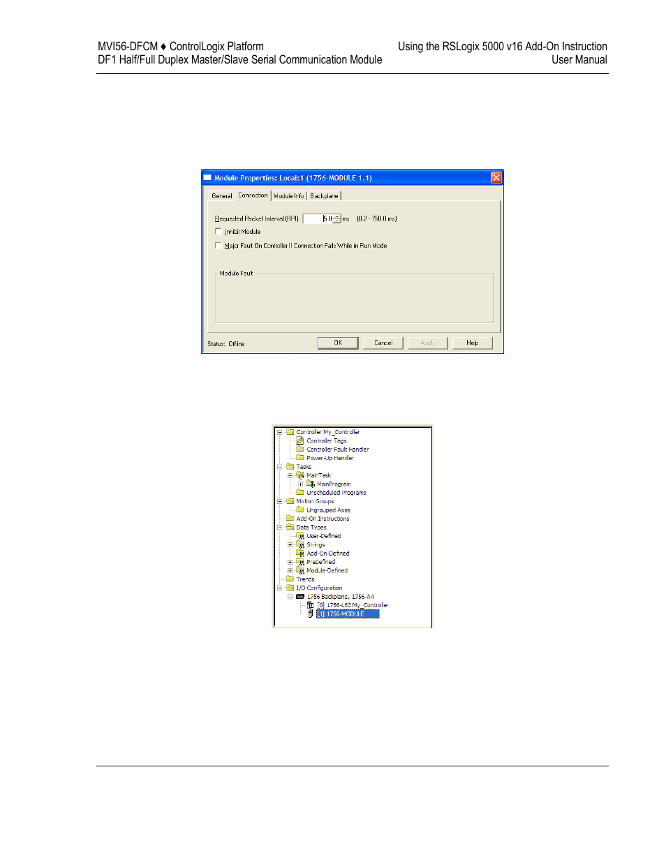 Importing the add-on instruction ladder rung | ProSoft Technology MVI56-DFCM User Manual | Page 27 / 106