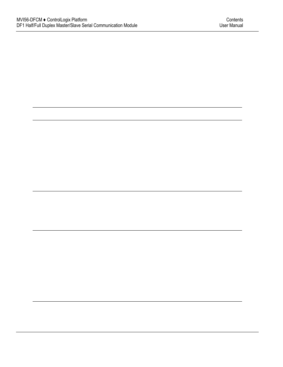 ProSoft Technology MVI56-DFCM User Manual | Page 5 / 106