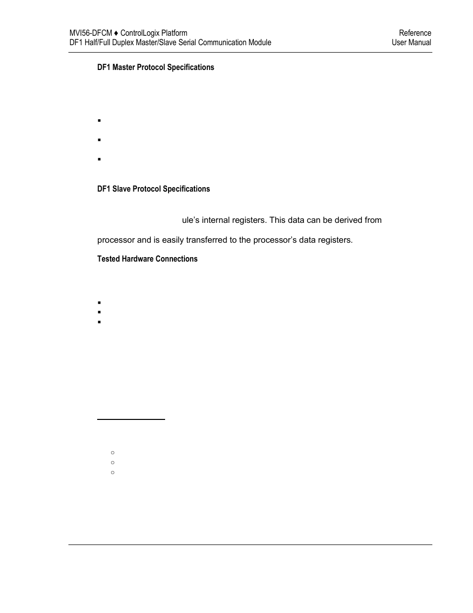 Functional overview | ProSoft Technology MVI56-DFCM User Manual | Page 71 / 106