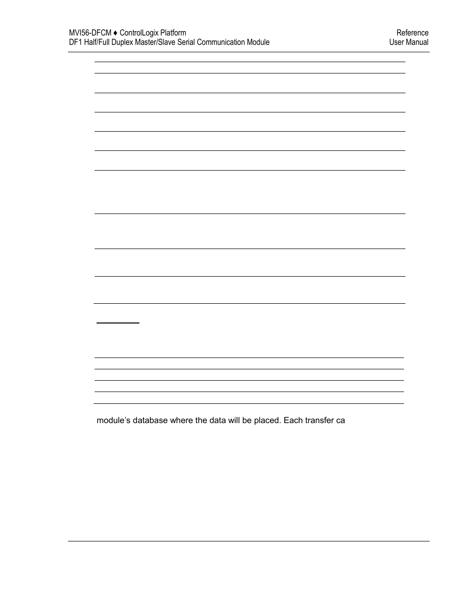 ProSoft Technology MVI56-DFCM User Manual | Page 81 / 106